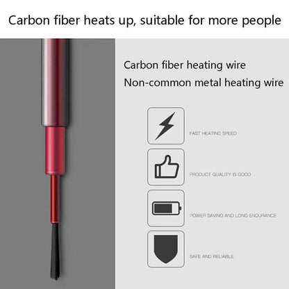 Carbon fiber heating wire details for USB electric heated jacket outdoor sports with fast heating speed