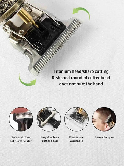 Electric Hair Clipper with LCD Display