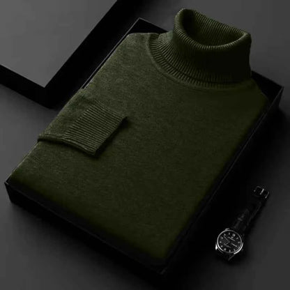 Men's High Quality Turtleneck Sweater