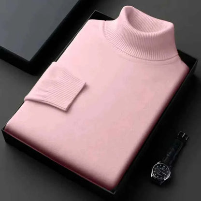 Men's High Quality Turtleneck Sweater