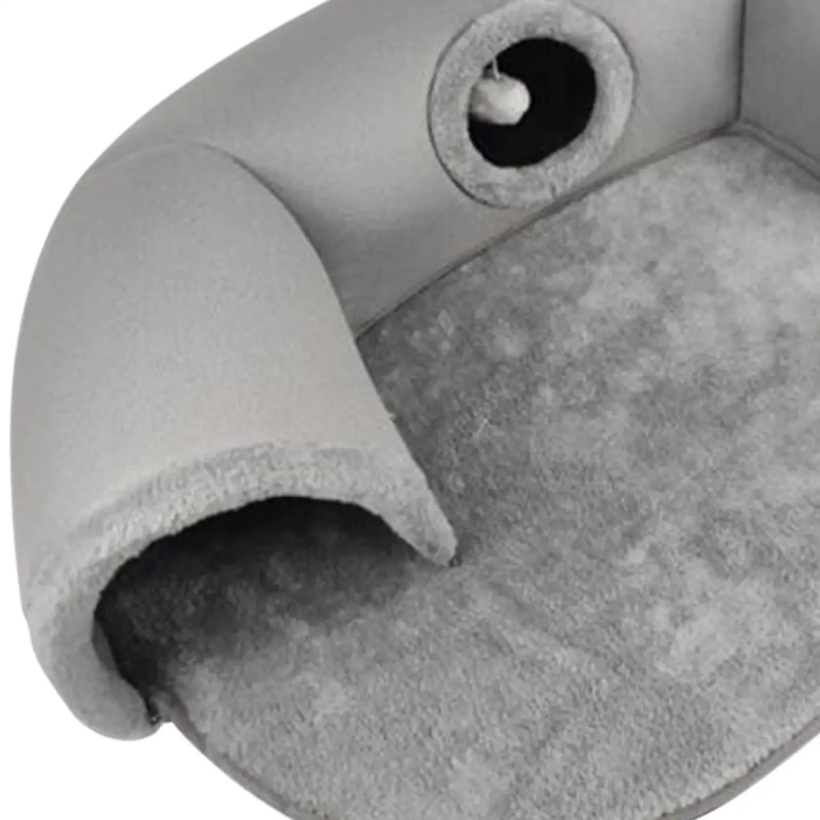 Cozy pet house for kittens with soft cushions and a playful hiding spot for comfort