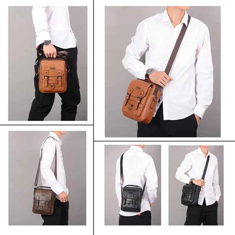 Stylish Business Bags for Men - Leather Messenger