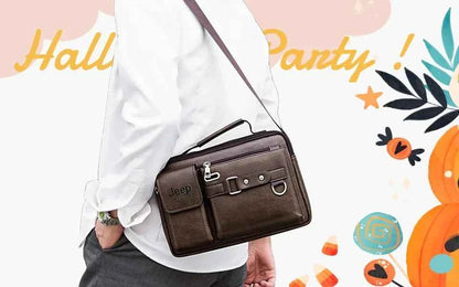 Stylish Business Bags for Men - Leather Messenger