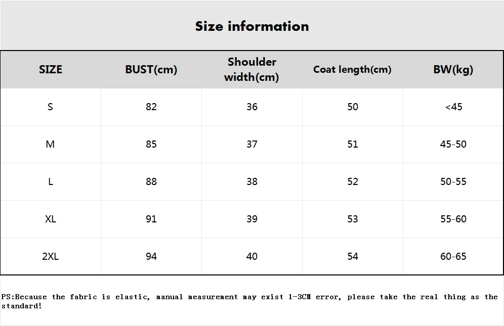 Size chart for women's summer waist slimming yoga top with measurements for small to 2XL.