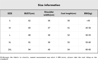 Size chart for women's summer waist slimming yoga top with measurements for small to 2XL.