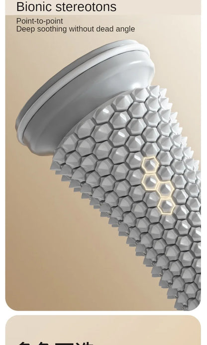 VaultHaus yoga massage roller for feet with bionic design for deep soothing relief