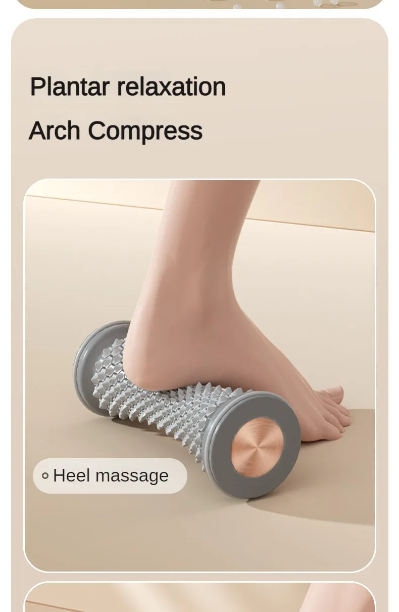 VaultHaus yoga massage roller for feet designed for plantar relaxation and arch compression