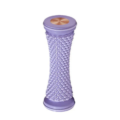 VaultHaus Purple Yoga Massage Roller for Feet with a textured surface for effective foot relief