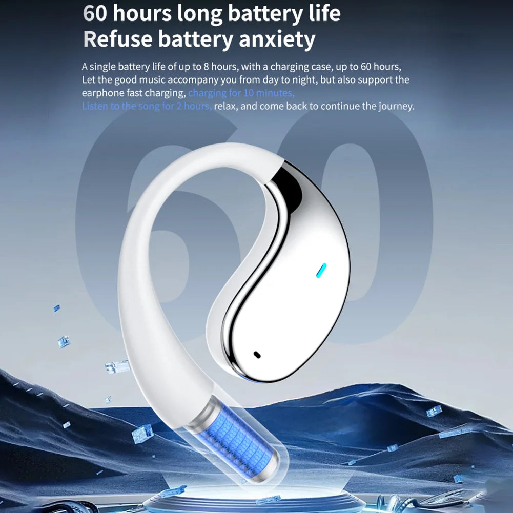 VaultHaus wireless translation earbuds with 60 hours battery life and ergonomic design for seamless communication