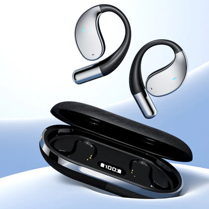 VaultHaus wireless translation earbuds with sleek design and charging case for seamless communication