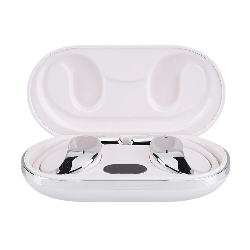 VaultHaus wireless translation earbuds in a sleek charging case for seamless communication