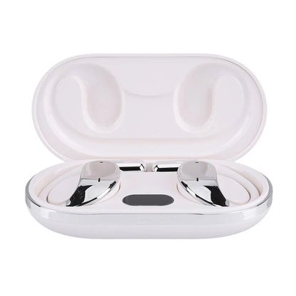 VaultHaus wireless translation earbuds in a sleek charging case for seamless communication